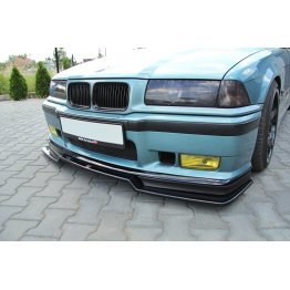 Накладка сплиттер на передний бампер на BMW 3 E36 M3